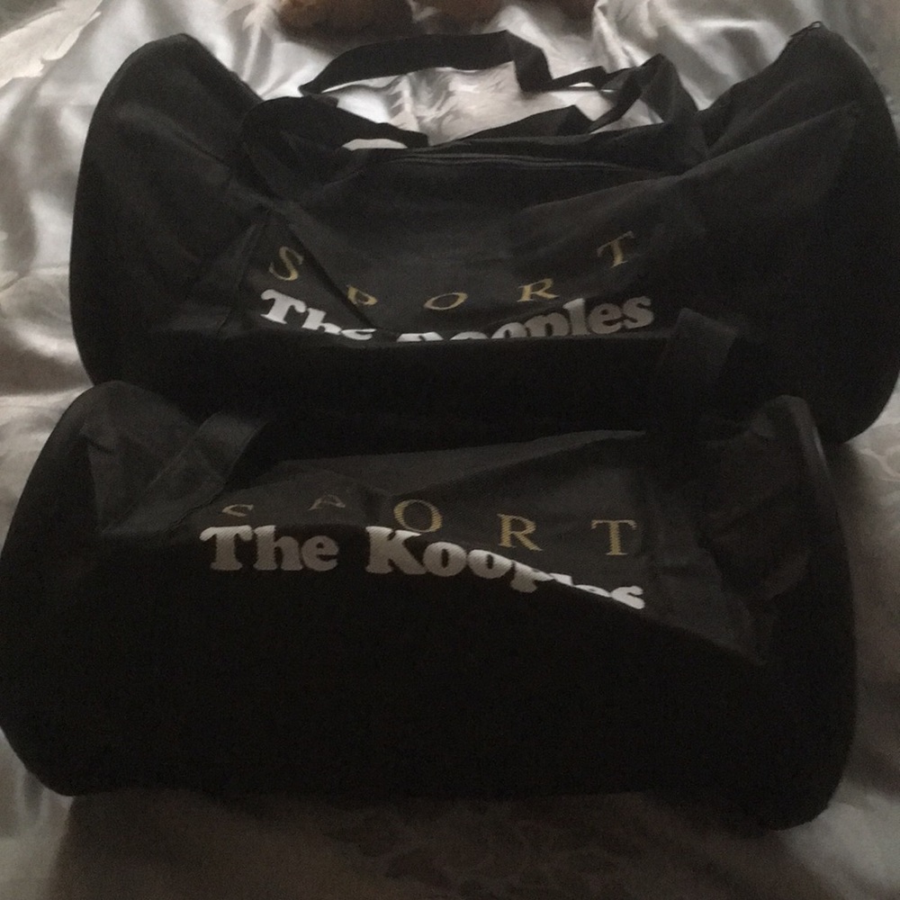 2 Kooples Sport collapsible duffles